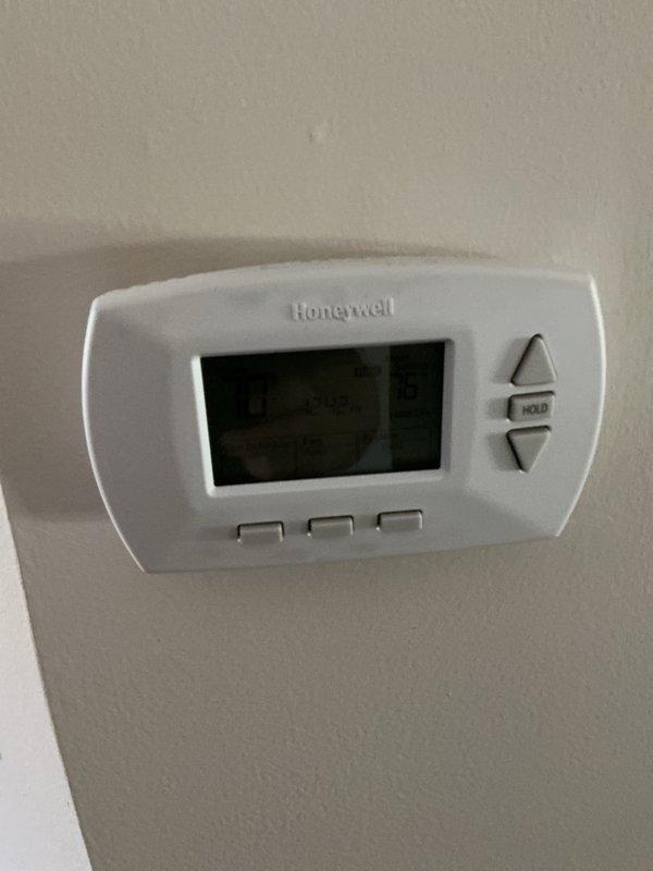 Completed comprehensive supertune maintenance on residential furnace and air conditioning system per customer request. Both units operational at time of service with unknown age. Performed full system inspection, replaced dirty air filter showing significant dust and debris accumulation, verified airflow specifications and MERV rating compliance. Inspected existing Honeywell digital thermostat and discussed upgrade options with customer for potential future replacement.