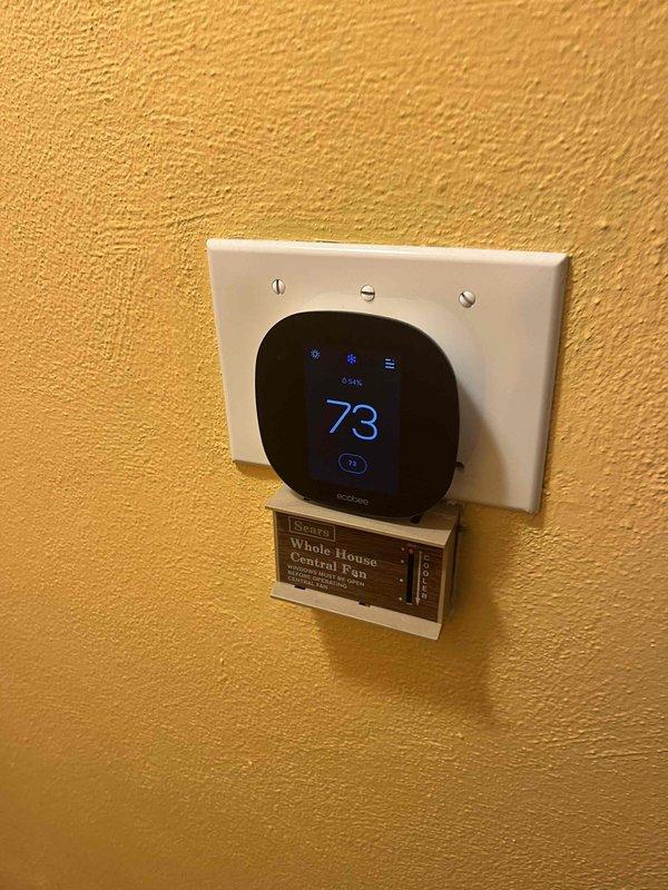 Completed comprehensive AC tune-up and maintenance on residential cooling system per customer request. System was operational upon arrival with equipment replaced within the last decade. Performed standard preventive maintenance procedures including inspection of all major components, verified thermostat operation and calibration at 73 degrees, and assessed furnace unit condition in basement utility area. All equipment found to be functioning within normal parameters with no immediate service concerns identified.