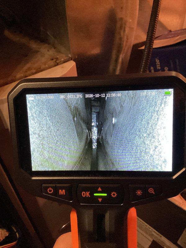 Completed comprehensive heating maintenance tune-up on 9-year-old system that had not been serviced since original installation in 2019. Performed full inspection of furnace components including motor assembly, electrical connections, circuit boards, and control mechanisms with all systems found operating properly. Conducted internal ductwork inspection using borescope camera which revealed moderate dust and debris accumulation on interior surfaces, recommended duct cleaning for improved air quality and system efficiency.