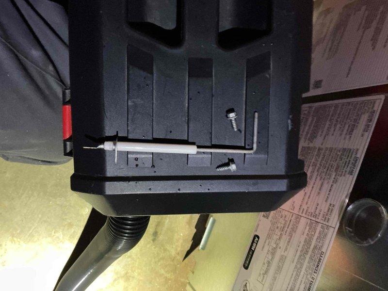 Performed a tune-up on the basement furnace, including inspection and cleaning of the flame sensor and removal and servicing of the igniter assembly. Verified electrical operation with a digital clamp meter, checking amperage draw and control circuit readings to confirm proper function of the unit. Reassembled all components and confirmed the furnace was operating correctly at completion.