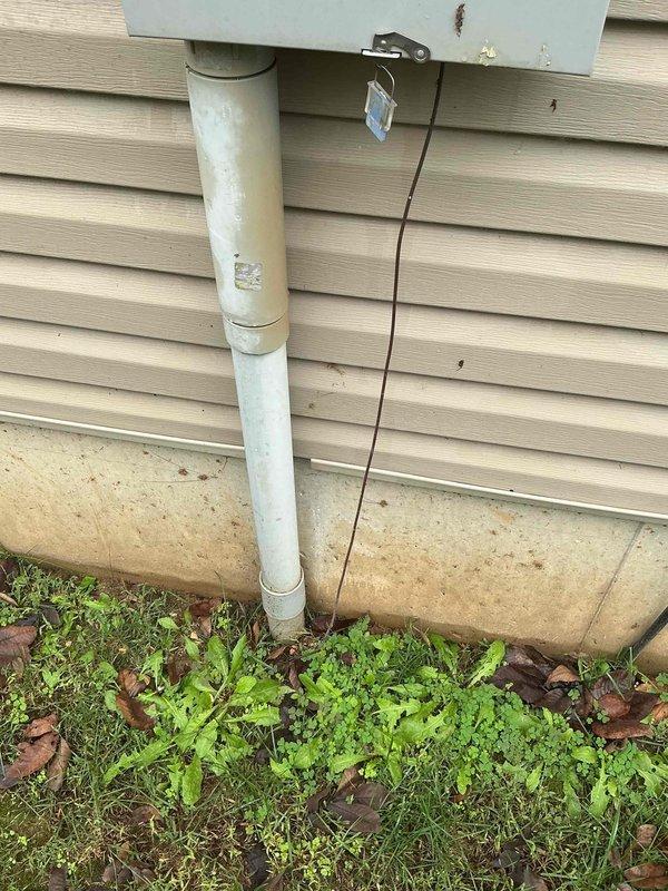 Performed an on-site evaluation for installation of a generator interlock kit and power inlet box on the right side of the structure. Inspected the existing electrical sub panel and the exterior wall, including the surface-mounted enclosure with PVC conduit run along the siding and foundation, to determine panel compatibility, conduit routing, and inlet box placement. Documented existing conditions with photos to prepare a written estimate for the generator connection.