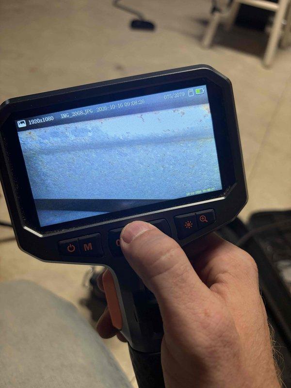 Performed a complete tune-up on one furnace, including a visual and borescope inspection of the heat exchanger interior, which revealed minor surface oxidation with no evident cracks or breaches. Verified safe and efficient operation of the heating system and documented the findings with inspection photos.