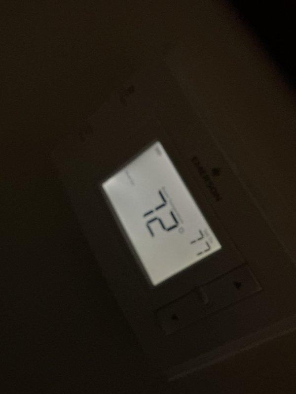 Performed a heating tune-up on a 3-year-old furnace, including inspection of the unit and its components, cleaning of the ignition/flame sensing assembly, and verification of fasteners and hardware. Confirmed thermostat operation and calibration, with the system responding properly to setpoint adjustments and maintaining a stable 72° indoor reading. Furnace is operating normally at completion.
