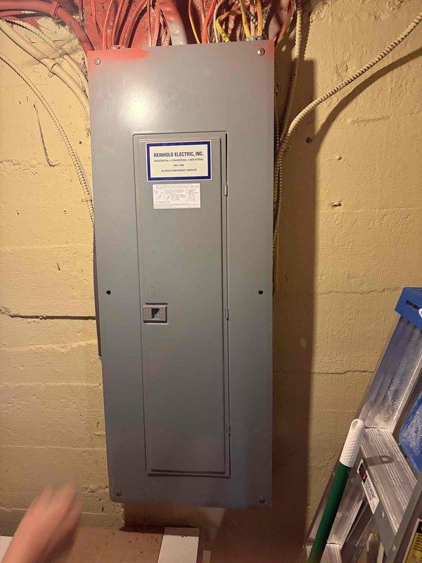 Replaced a non-functioning SunTouch thermostat controlling the bathroom in-floor radiant heating with the customer-supplied SunTouch unit. Isolated power at the electrical panel before removing the failed thermostat, then terminated and secured the line-voltage and floor-sensor conductors to the new unit. Restored power and verified proper operation of the radiant floor heating circuit.