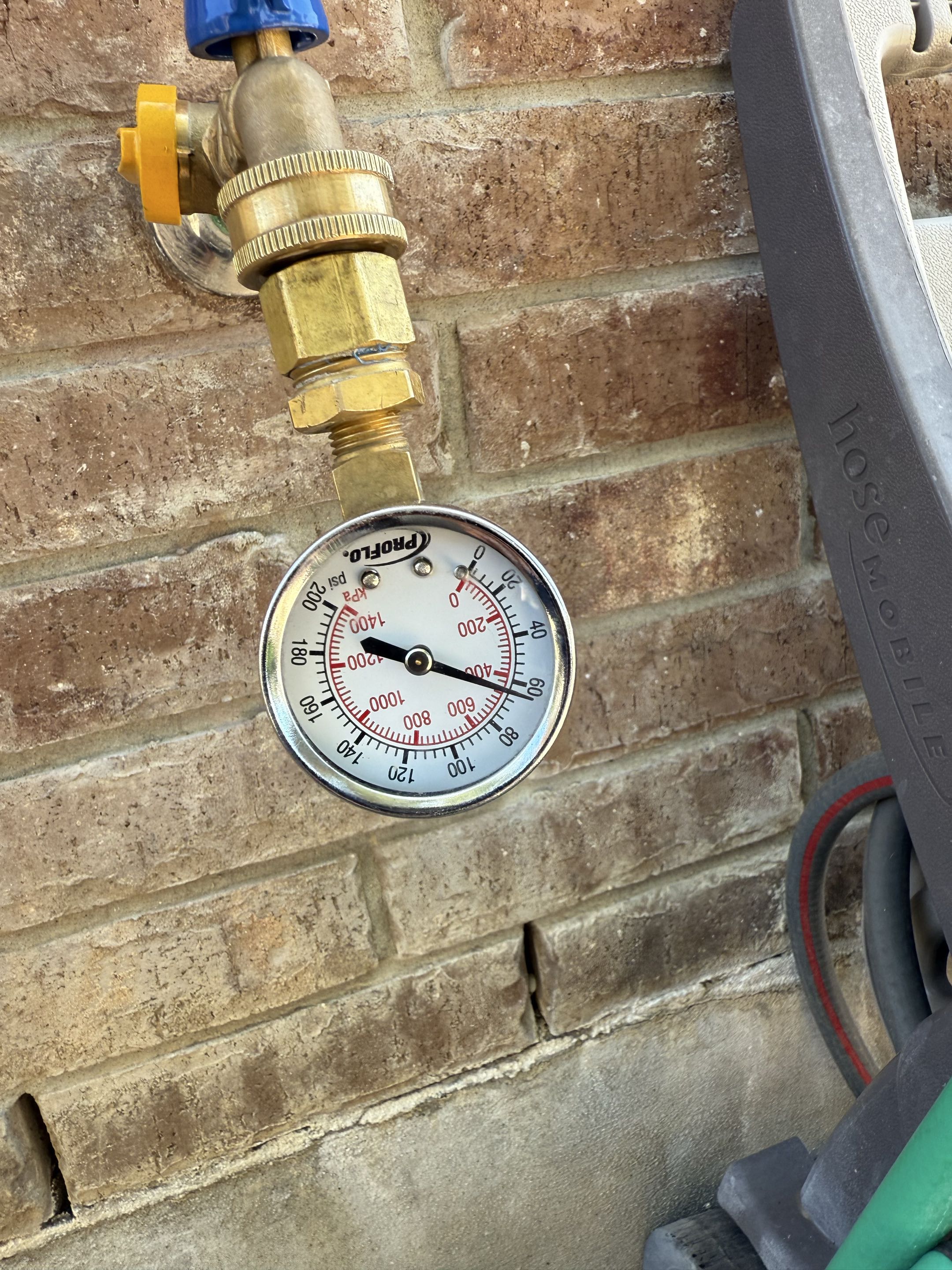 Upon arrival, I inspected the kitchen sink area and found no active leak at the time. However, the customer reported water spraying from beneath the sink. I examined all water and drain connections thoroughly. The kitchen faucet was around 10 years old, and the shut-off valves and supply lines were approximately 15 years old, showing visible signs of wear. I discussed potential repair and replacement options with the customer, focusing on under-sink components. Additionally, I recommended preventative whole-home protection solutions to avoid future issues. The customer was informed about the benefits of updating the aged components to ensure long-term reliability and prevent potential leaks.