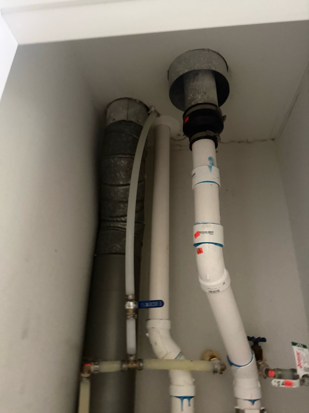 Reroute water line