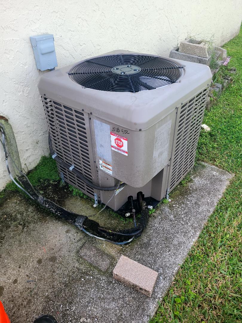 Perform maintenance on York air-conditioner. 