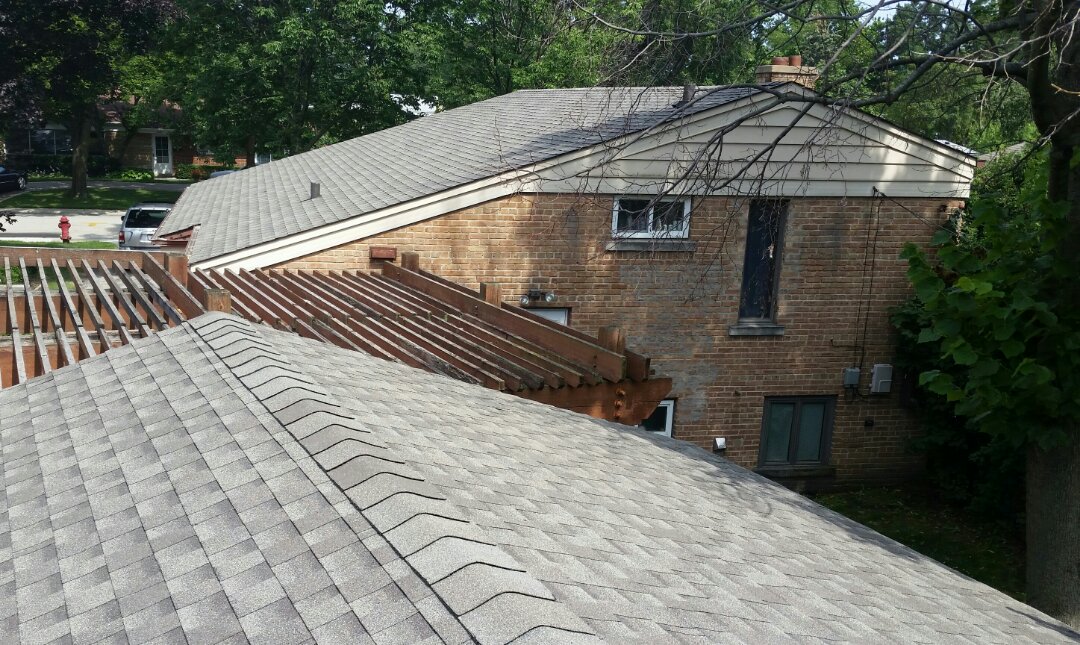 Roof Installation completed using GAF Timberline lifetime Architectural shingles. COLOR: Weathered Wood Roof Installation completed using GAF Timberline lifetime Architectural shingles. COLOR: Weathered Wood