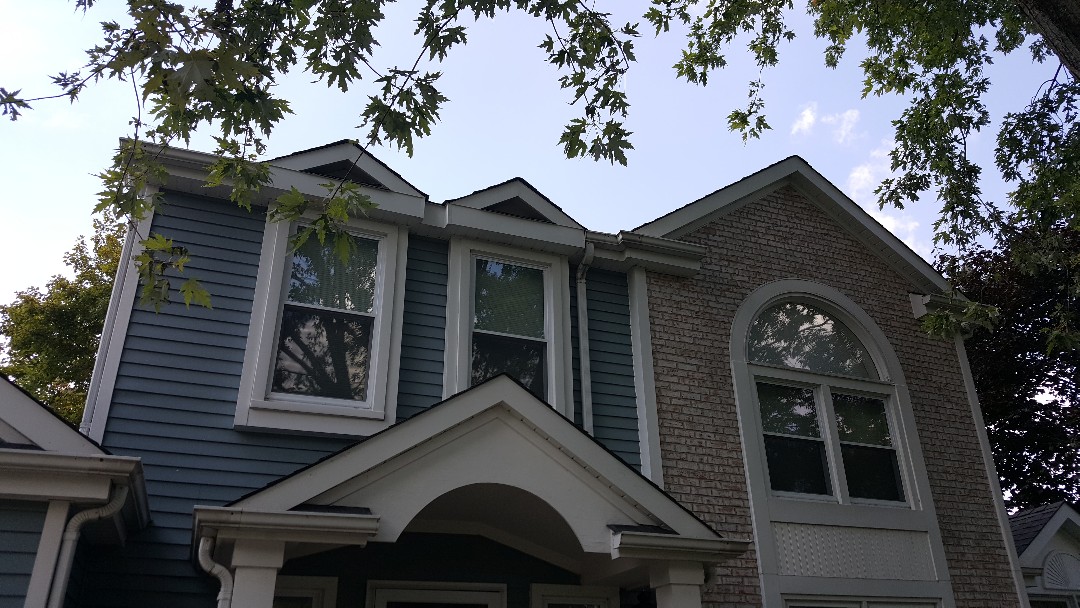Soffit fascia gutter shingle repair Soffit fascia gutter shingle repair