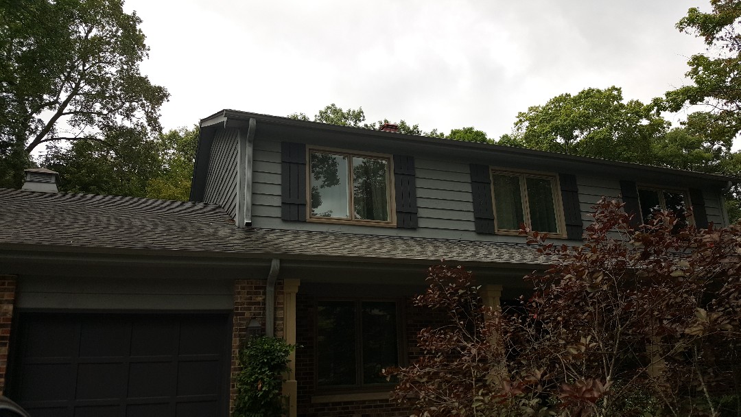 Shingle roof repair storm damage and skylights Shingle roof repair storm damage and skylights
