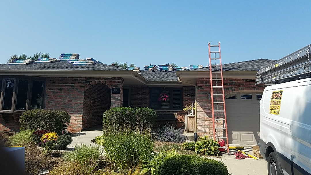 Starting a full roof tear off installing CertainTeed Landmark AR shingles Colonial slate and color. Starting a full roof tear off installing CertainTeed Landmark AR shingles Colonial slate and color.