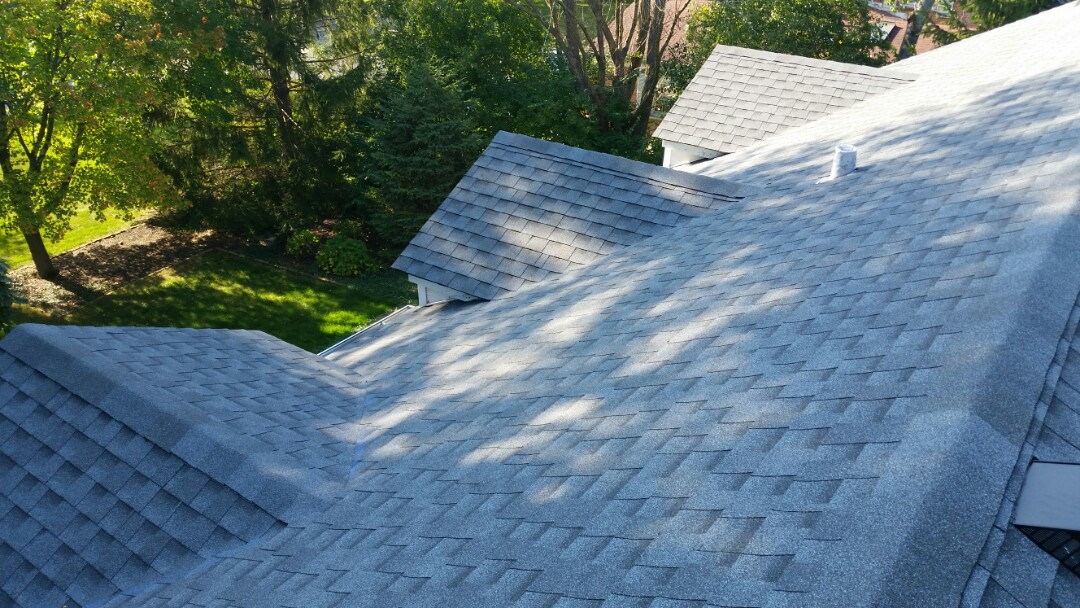 Roof Installation completed using GAF Timberline lifetime Architectural shingles. Color: Pewter Gray Roof Installation completed using GAF Timberline lifetime Architectural shingles. Color: Pewter Gray