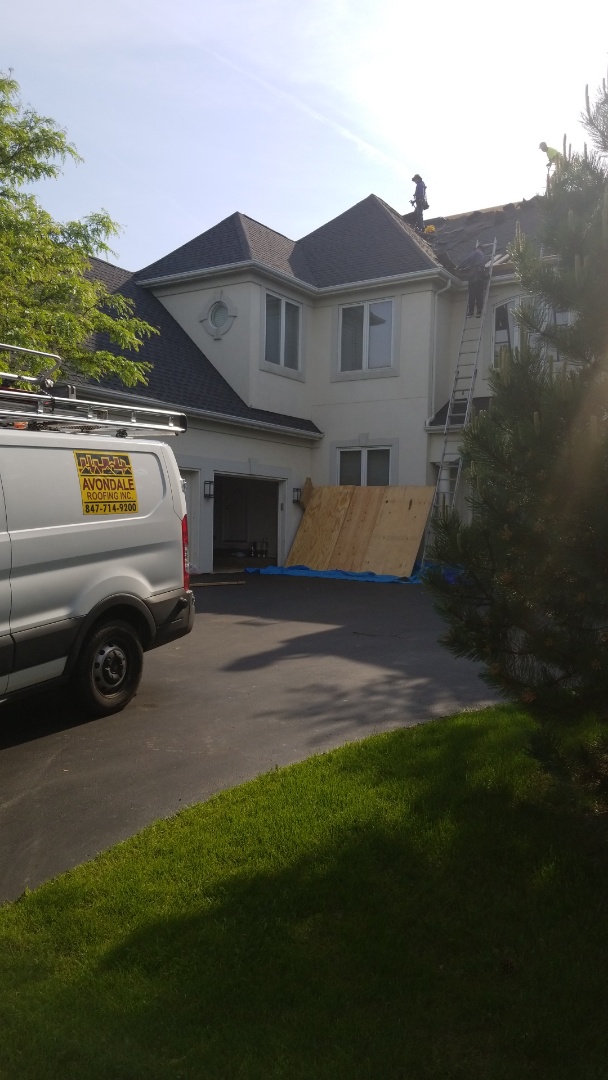 Starting new roof replacement Starting new roof replacement