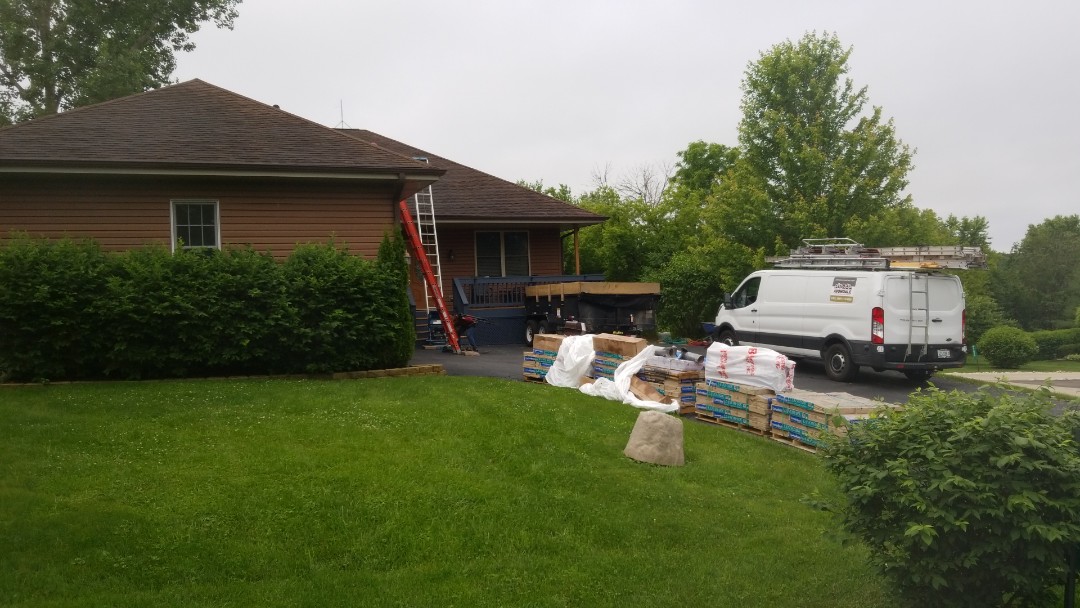 Install new roof. Hail damaged Install new roof. Hail damaged
