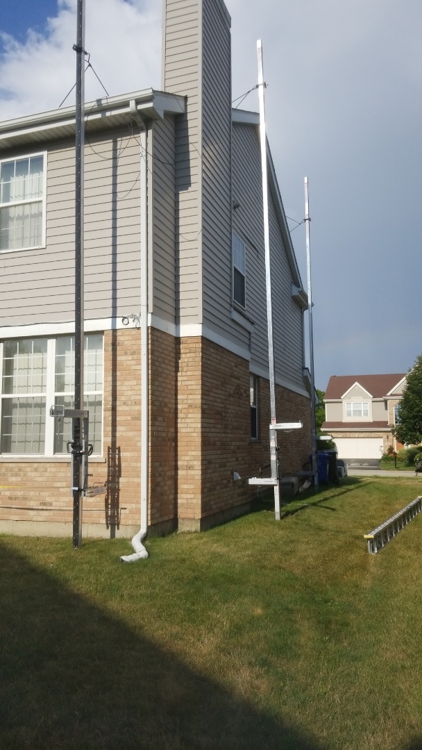 setting up for siding install setting up for siding install