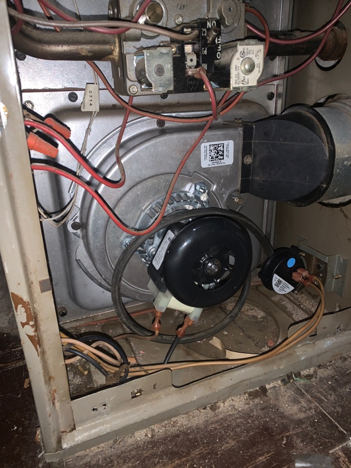 Janitrol Furnace, no heat: Bad Inducer Motor was swapped out