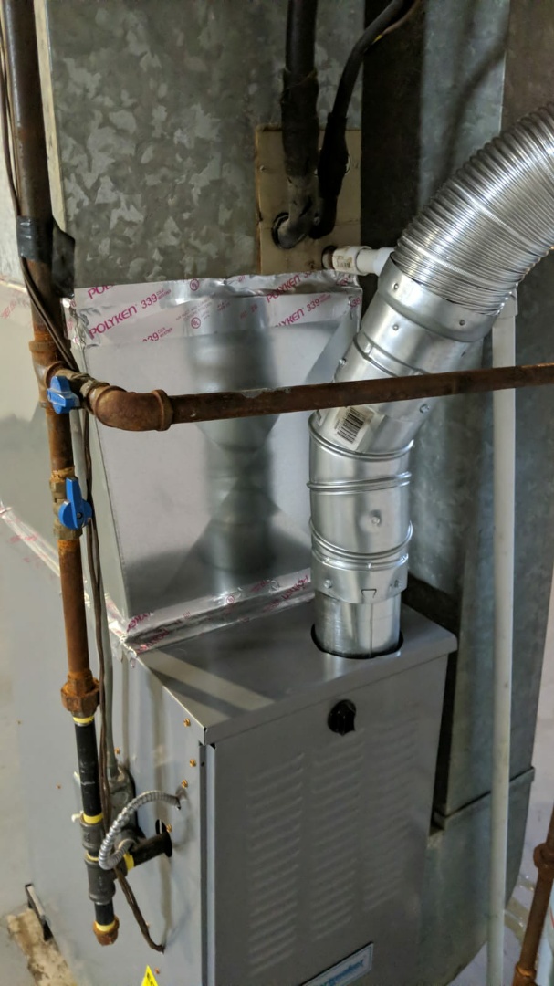 Comfortmaker Furnace install