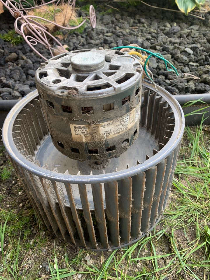 Carrier, No Cooling: Seized Blower Motor