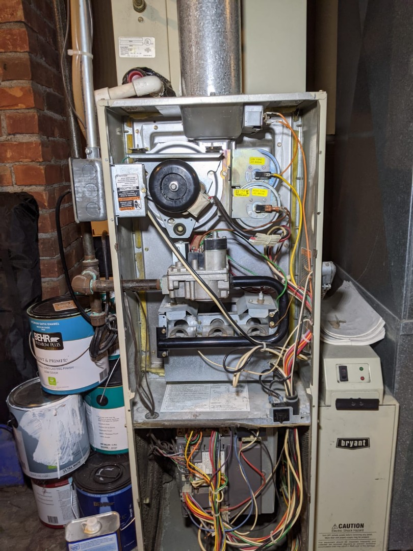 Bryant furnace clean and check