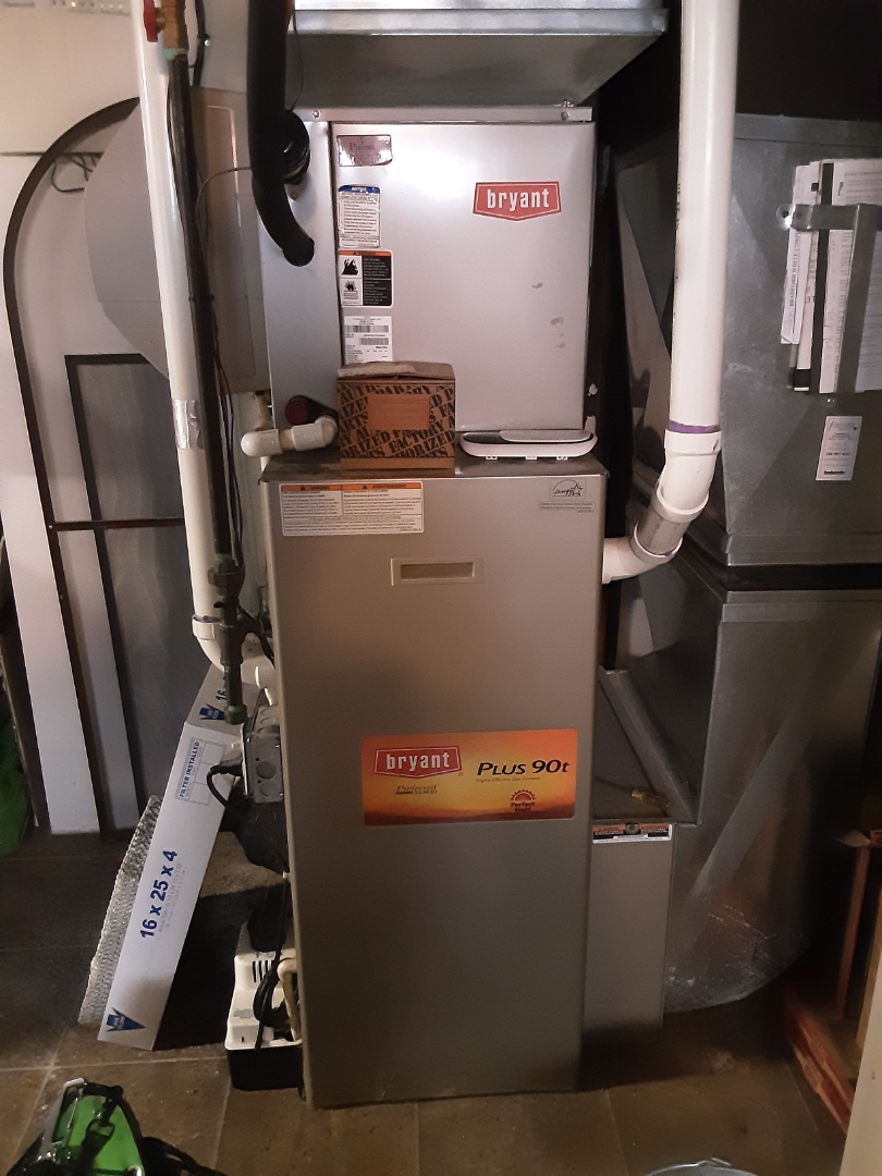 Bryant furnace, maintenance, yearly cleaning 