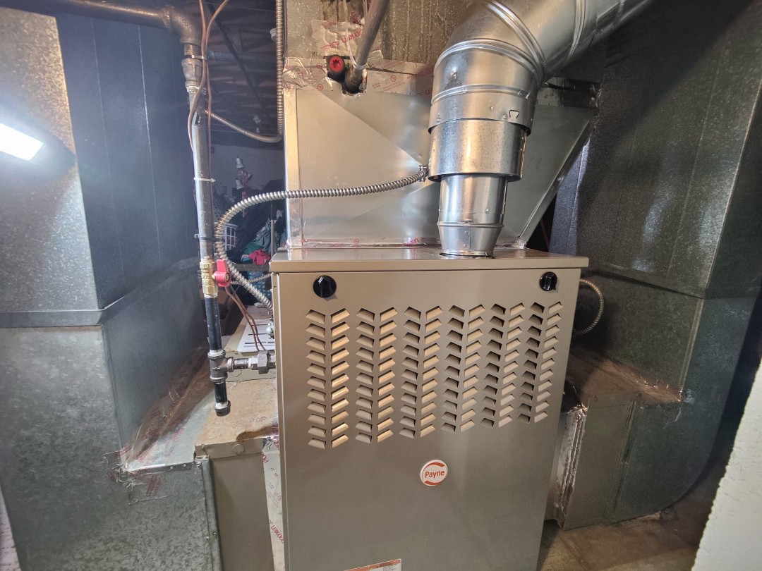 New Payne furnace install.