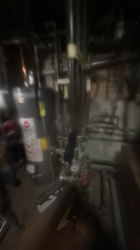 Conducted initial assessment of aging hot water boiler system with pump circulation, estimated to be over 20 years old. Visual inspection revealed significant wear on primary components and connection points. Documented current installation configuration and provided customer with replacement options based on evaluation.