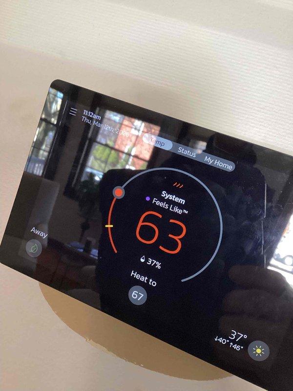 Responded to warranty service call for Lennox heat pump system reporting error code 487. Inspected complete system including furnace installation, ductwork connections, and thermostat functionality. Diagnosed and resolved issue under existing warranty coverage with no additional charges applied.