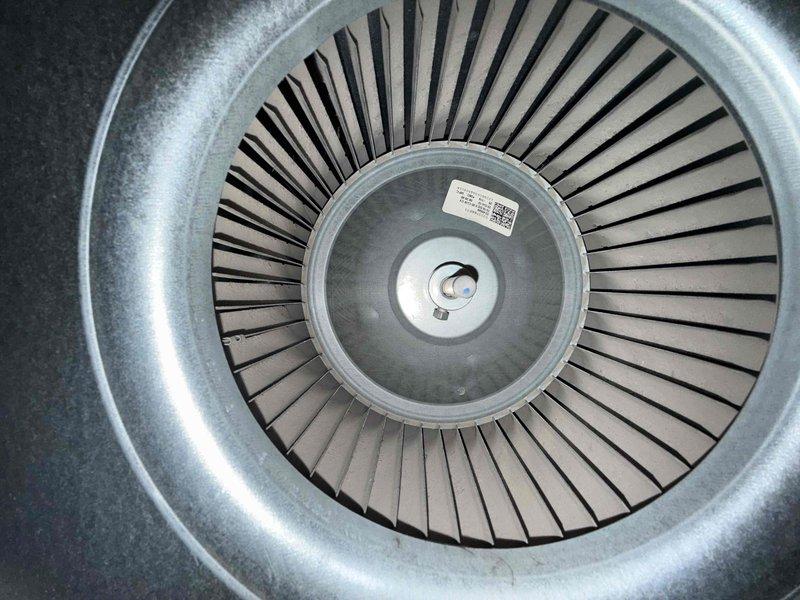 # Service Summary

Completed spring preventive maintenance on two air conditioning systems per Comfort Plan agreement. Performed clean and check procedures on both units, replaced media air filter, and verified system operation. Inspected blower wheel assembly and documented supply air temperature of 43.1°F, confirming proper cooling performance.