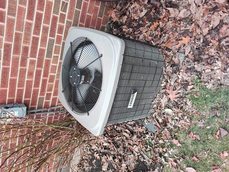 Completed full air conditioning system replacement including reclamation of existing refrigerant from old condenser, evaporator coil, and copper line-set. Disconnected and properly disposed of existing equipment. Installed new Lennox 13 SEER 3-ton air conditioning condensing unit and matching evaporator coil. Connected new equipment to existing copper refrigerant lines. Performed system evacuation to remove moisture and air, then charged system with R454 refrigerant to manufacturer specifications. Conducted complete start-up procedures, tested all components, and adjusted system for optimal performance. Verified proper operation through comprehensive safety inspection. System is fully operational with 10-year parts warranty and 10-year extended labor agreement in place.