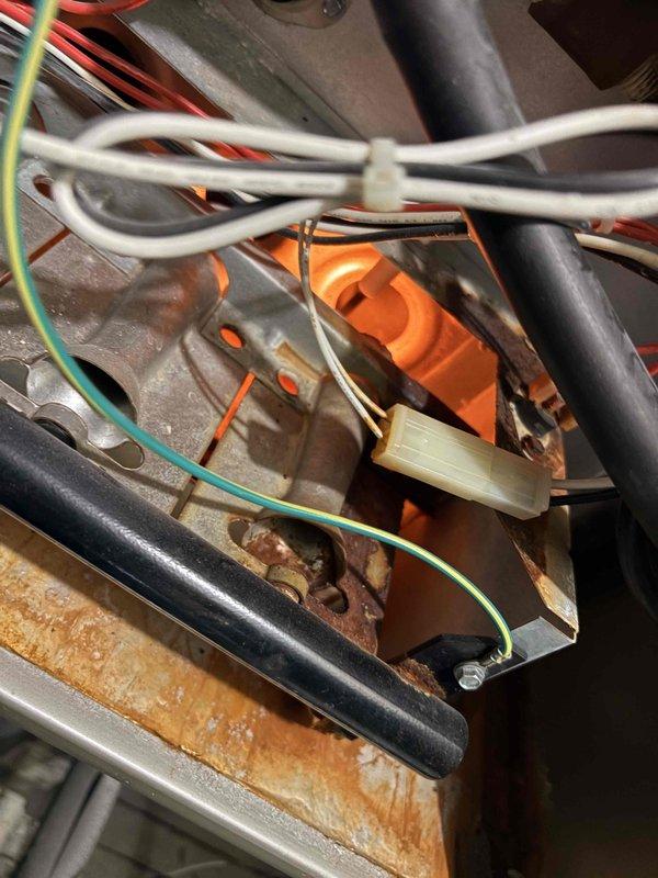 Performed comprehensive furnace tune-up and safety inspection for new homeowner with unknown equipment age. Conducted visual inspection of all accessible components, including heat exchanger examination using borescope camera to assess internal condition for cracks or deterioration. Evaluated condensate pump operation, verified electrical connections, and assessed overall system integrity. Noted moderate corrosion on metal mounting brackets and framework indicating age-related wear. All safety controls tested and confirmed operational, system currently functioning within acceptable parameters.