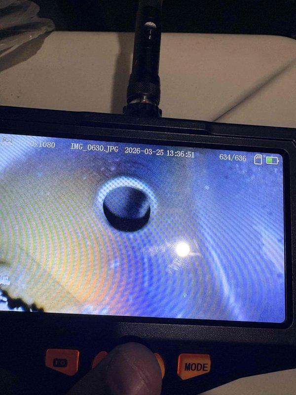 Performed comprehensive furnace tune-up and safety inspection for new homeowner with unknown equipment age. Conducted visual inspection of all accessible components, including heat exchanger examination using borescope camera to assess internal condition for cracks or deterioration. Evaluated condensate pump operation, verified electrical connections, and assessed overall system integrity. Noted moderate corrosion on metal mounting brackets and framework indicating age-related wear. All safety controls tested and confirmed operational, system currently functioning within acceptable parameters.