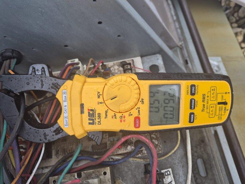 Completed comprehensive Comfort Plan clean and check service on 10 rooftop units, 1 air conditioning unit, and 1 air handler as part of scheduled maintenance program. Replaced 30 one-inch filters across all equipment, with air handler filter service scheduled for both April and October visits per maintenance agreement. Performed electrical diagnostics and current measurements using clamp meter on all units to verify proper operation and amperage draws. Noted that air conditioning unit ending in 1616 is scheduled for replacement. Verified equipment labeling and updated service tracking system to ensure all units are properly identified for future maintenance visits.