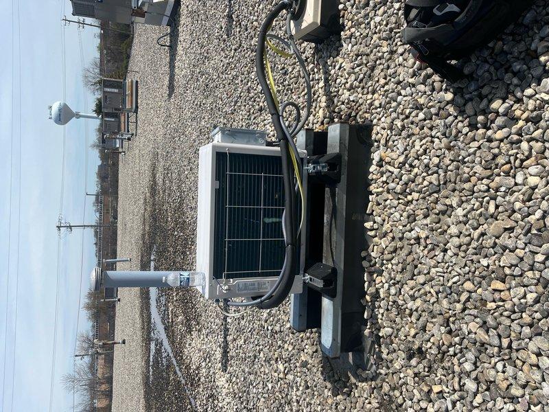 Installed PVC union on condensate and humidifier drain lines to create accessible service point for future maintenance and cleaning. Work completed on commercial HVAC system with rooftop condenser unit and interior ceiling-mounted air handler. Installation allows for proper drain line maintenance and prevents potential water backup issues.