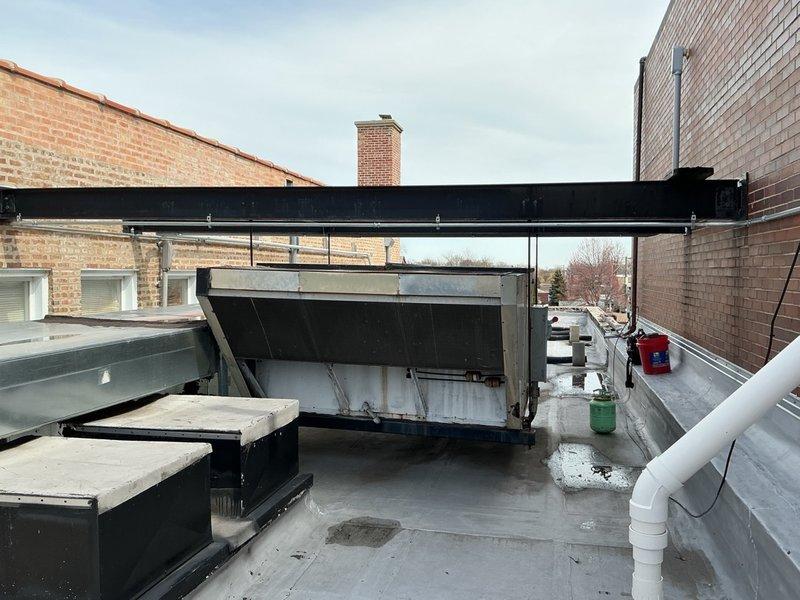 Responded to commercial rooftop HVAC unit with refrigerant leak at Schrader valve. Replaced defective Schrader valve, pressure tested system for leaks, and recharged unit with refrigerant to manufacturer specifications. System operational and holding proper pressures upon completion.