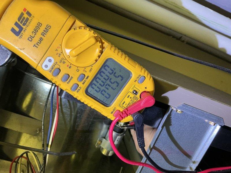 Completed preventative maintenance tune-up on single HVAC system during morning service window. Performed standard diagnostics including temperature and electrical measurements, installed 12x20x1 air filter, and verified proper system operation of both air conditioning and air handler units.