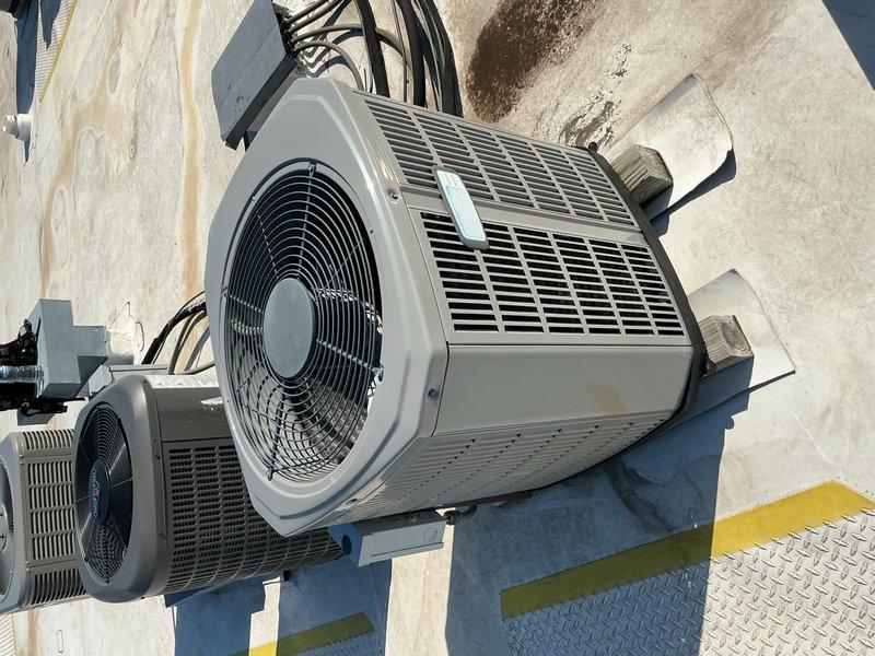 Performed scheduled commercial preventive maintenance inspection on rooftop HVAC unit per service agreement. Conducted comprehensive system evaluation including electrical component inspection, capacitor testing, and visual assessment of all mechanical components. Unit found operating within normal parameters with no deficiencies noted at time of service.