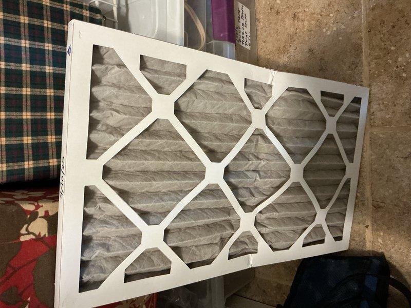 Completed standard HVAC tune-up and system inspection on single air conditioning and air handler unit. Customer declined filter replacement service at this time. System operational with thermostat displaying proper temperature readings at time of departure.