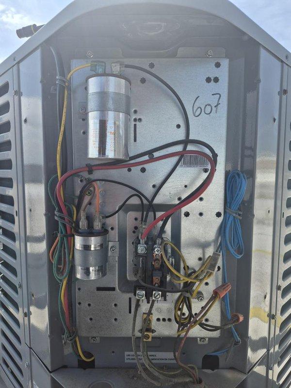 Performed comprehensive tune-up on single HVAC system, including inspection of electrical components, capacitors, and wiring connections. Verified system operation using digital multimeter to measure electrical readings and ensure proper performance. All components found to be functioning within normal parameters.