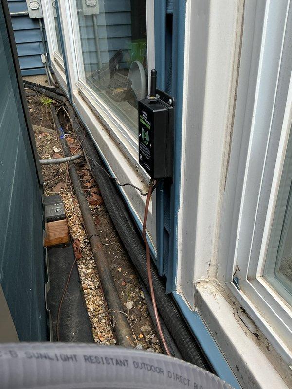 Responded to warranty call for second floor air conditioning system found completely flat with no refrigerant charge. Diagnosed refrigerant leak at suction line flare connection, evidenced by excessive oil accumulation at the fitting. Tightened flare connection to manufacturer specifications using calibrated torque wrench. Pressurized system with nitrogen and performed bubble test on all refrigerant connections to verify leak repair. Upon confirmation of leak-free system, evacuated to proper vacuum levels and recharged system to factory specifications. System restored to proper operation.