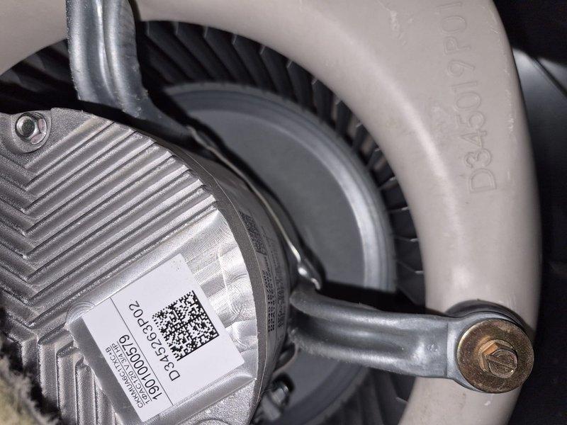 Completed annual clean and check maintenance on residential air conditioning system per comfort plan agreement. Inspected and photographed blower motor assembly and evaporator coil components, confirming proper operation of all mechanical systems. Verified blower wheel rotation, checked electrical connections, and documented equipment model numbers for service records.
