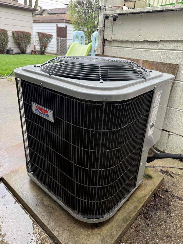Completed comprehensive clean and check maintenance on single AC system per Comfort Plan agreement in response to inadequate cooling concerns. Inspected outdoor condenser unit, verified proper operation of compressor and fan motor, cleaned coils, and replaced 16x25x1 air filter to restore optimal system performance and airflow.