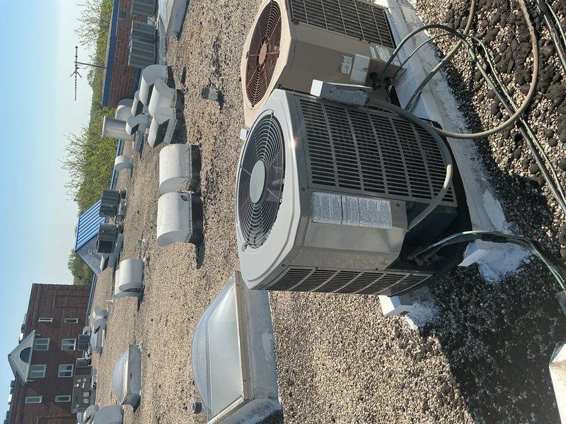 Completed preventive maintenance tune-up on rooftop air conditioning system and air handler. Performed comprehensive cleaning and check procedures on both units, inspected electrical components including capacitor and contactors, verified all wiring connections, and replaced air filter per customer request. All equipment found operating within normal parameters upon completion of service.