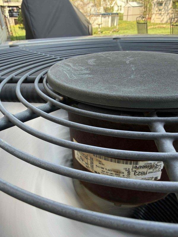 Completed annual clean and check maintenance on single HVAC system per comfort plan agreement. Performed comprehensive inspection of indoor air handler unit and outdoor condensing unit, verified manufacturer specifications and system ratings on equipment labels, checked electrical connections and components, inspected refrigerant lines and insulation integrity, cleaned condenser coil and fan assembly, and confirmed proper operation of all system components. Unit tested and left in normal operating condition with no deficiencies noted.