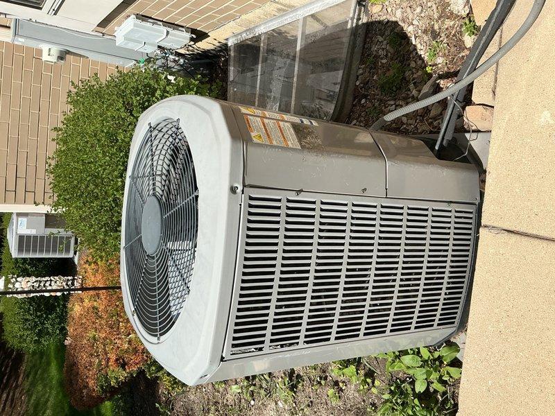 Completed Comfort Plan maintenance on single-system air conditioning unit. Performed comprehensive clean and check procedure on outdoor condenser unit, including inspection of fan motor, coil cleaning, and verification of proper operation. All components found to be functioning within normal parameters at time of service.