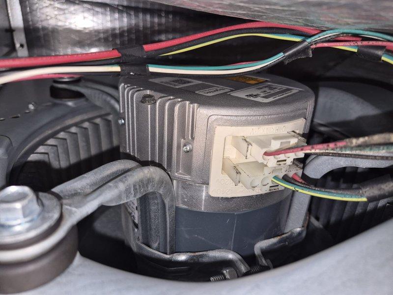 Completed comprehensive clean and check maintenance service on single HVAC system per Comfort Plan agreement. Inspected evaporator coil assembly, which showed moderate dust accumulation on aluminum fins but maintained structural integrity. Examined electrical control module, relay components, and associated wiring connections, confirming all terminals secure and properly seated. Verified control board operation and heat dissipation fins functioning as designed. All system components found operational with normal wear patterns consistent with 16-year-old equipment. Noted water heater also approaching replacement consideration due to age.