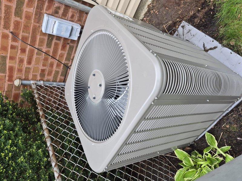 Completed comprehensive air conditioning clean and check maintenance service per Comfort Plan agreement. Performed thorough inspection of indoor air handler blower motor assembly, verifying proper electrical connections, wire routing, and secure mounting hardware, with all components found in good working condition. Inspected outdoor condensing unit including fan operation, heat exchanger coils, and overall equipment condition, confirming system is operating within normal parameters.