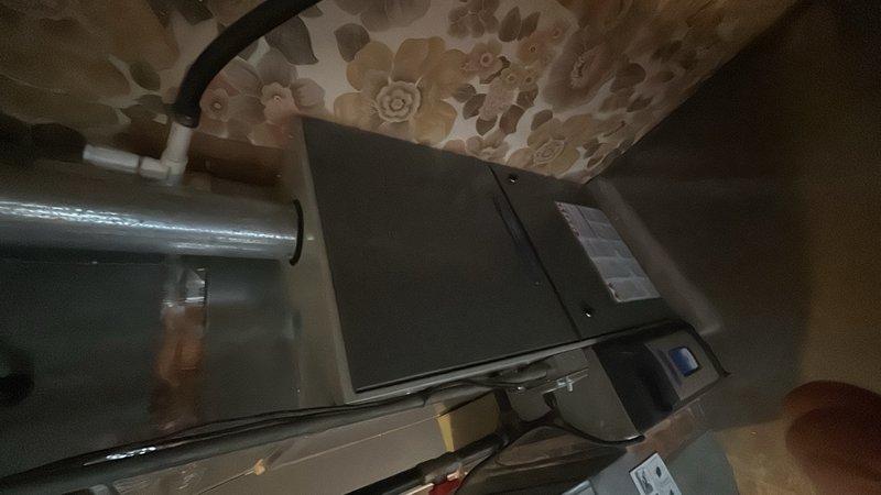 Completed continuation of labor from previous service call for non-operational air conditioning system. Evaluated outdoor condenser unit and indoor air handler, documented existing equipment configuration and installation conditions. System assessment performed as follow-up to initial diagnostic work, with photographic documentation of both exterior condenser unit on concrete pad and interior air handler installation for estimate preparation purposes.