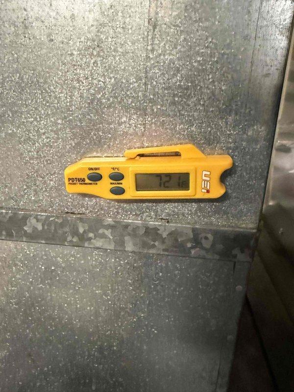 Completed comprehensive clean and check maintenance service on a 1995 air conditioning system per comfort plan agreement. Performed standard system inspection including temperature differential measurements, which confirmed unit is operating but showing signs of significant age with heavy condensation accumulation on evaporator coil surfaces indicating the system is working under load. Inspected and documented condition of condenser motor, electrical connections, and wiring harnesses, all of which appear functional but consistent with equipment nearing end of serviceable life expectancy. Given the system's age of nearly 30 years, discussed replacement options and benefits of upgrading to a modern high-efficiency unit, and offered to provide a complimentary estimate for new equipment installation.