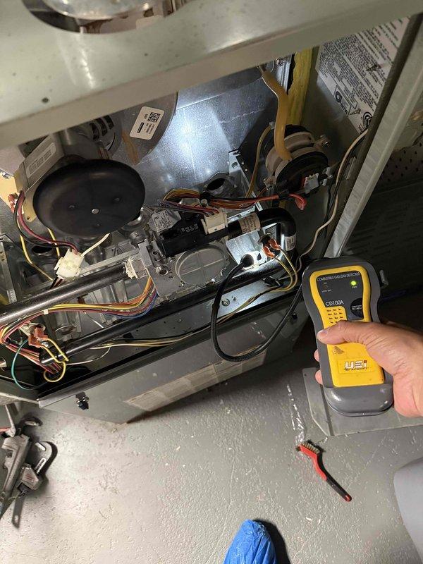 Replaced defective gas valve assembly on furnace unit under manufacturer warranty. Disconnected electrical connections and gas line, removed failed valve, installed new OEM replacement gas valve, and reconnected all wiring and gas supply. Verified proper operation with diagnostic meter, confirmed gas pressure within specifications, and tested unit through complete heating cycle to ensure safe and reliable operation.