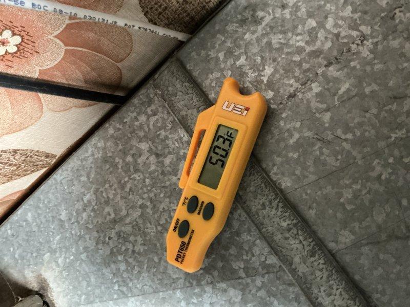 Completed full HVAC system replacement including removal and disposal of existing forced air furnace and air conditioning system. Installed new Lennox 80% efficiency, two-stage, variable speed 88,000 BTU forced air furnace with connections to existing supply and return ductwork, gas line, electrical circuit, and exhaust system. Reclaimed refrigerant from old AC system and installed new Lennox 13 SEER 3-ton condensing unit with matching evaporator coil, utilizing existing copper refrigerant lines. Evacuated system to remove moisture and air, then charged with R454B refrigerant. Performed complete startup procedures, system testing, adjustments, and safety inspection on all equipment to verify proper operation. System temperatures measured at 50.3°F at evaporator and 226.9°F at supply duct, confirming optimal heating and cooling performance.